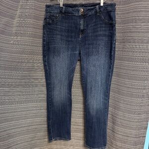 Lucky Brand Emma Straight 5-pocket styled Denim Jeans Size 20W